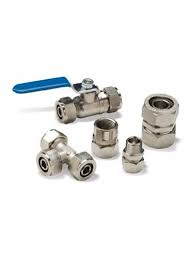 1/2″ thru 1″ Compression Style Nickel Plated Brass 