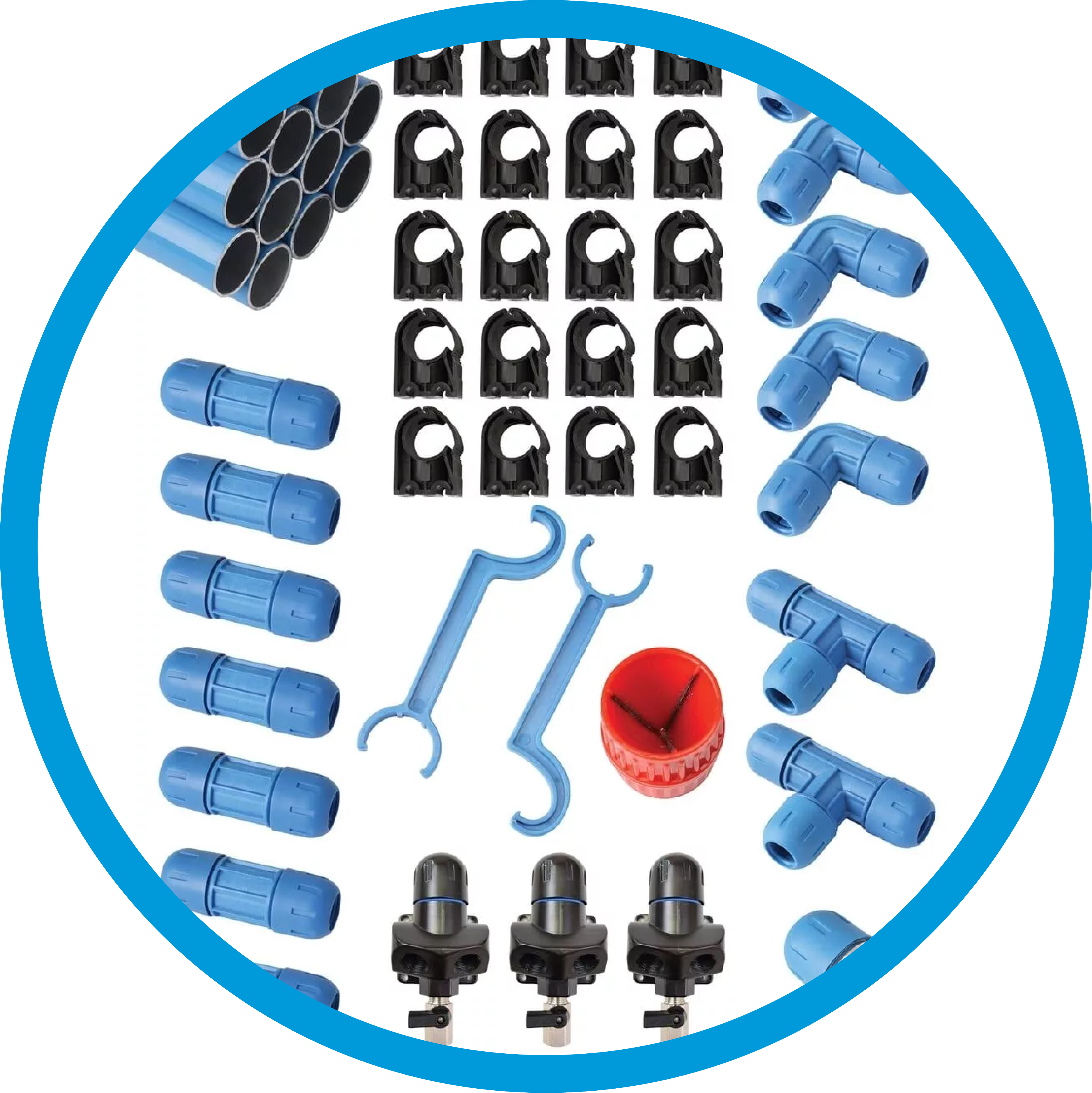 Air Line Systems Pipe For Compressed Air Systems RapidAir FastPipe