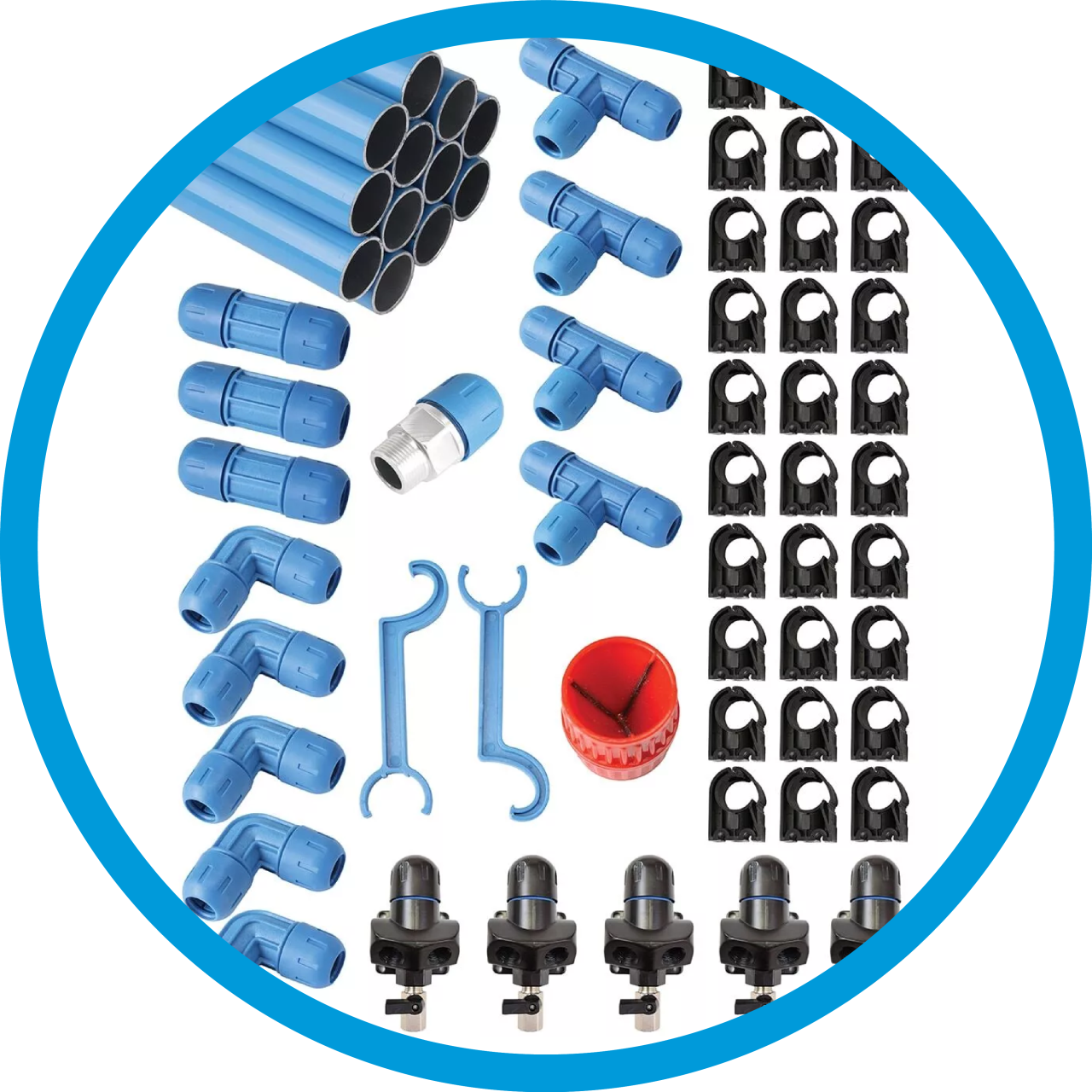 Air Line Systems Pipe For Compressed Air Systems RapidAir FastPipe