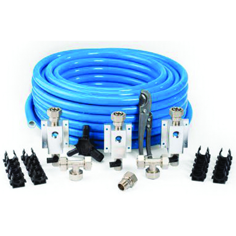MaxLine M3810 1/2 In Compressed Air Hose Outlet Kit with 1/4 In NPT Outlet Port 